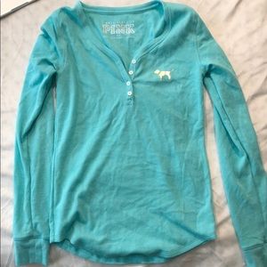 VS Pink Sleep Henley